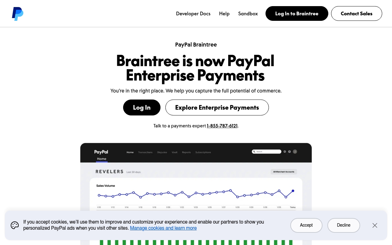 Braintree website