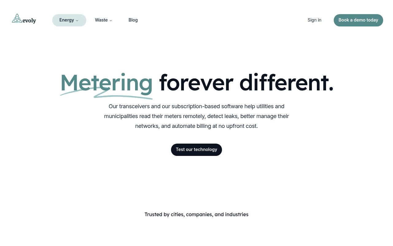Evoly website