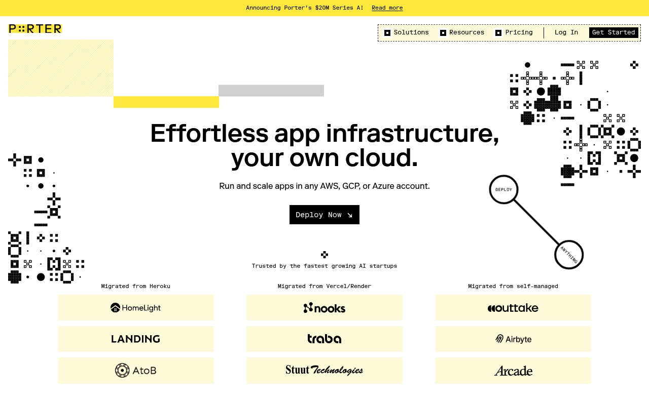 Porter website