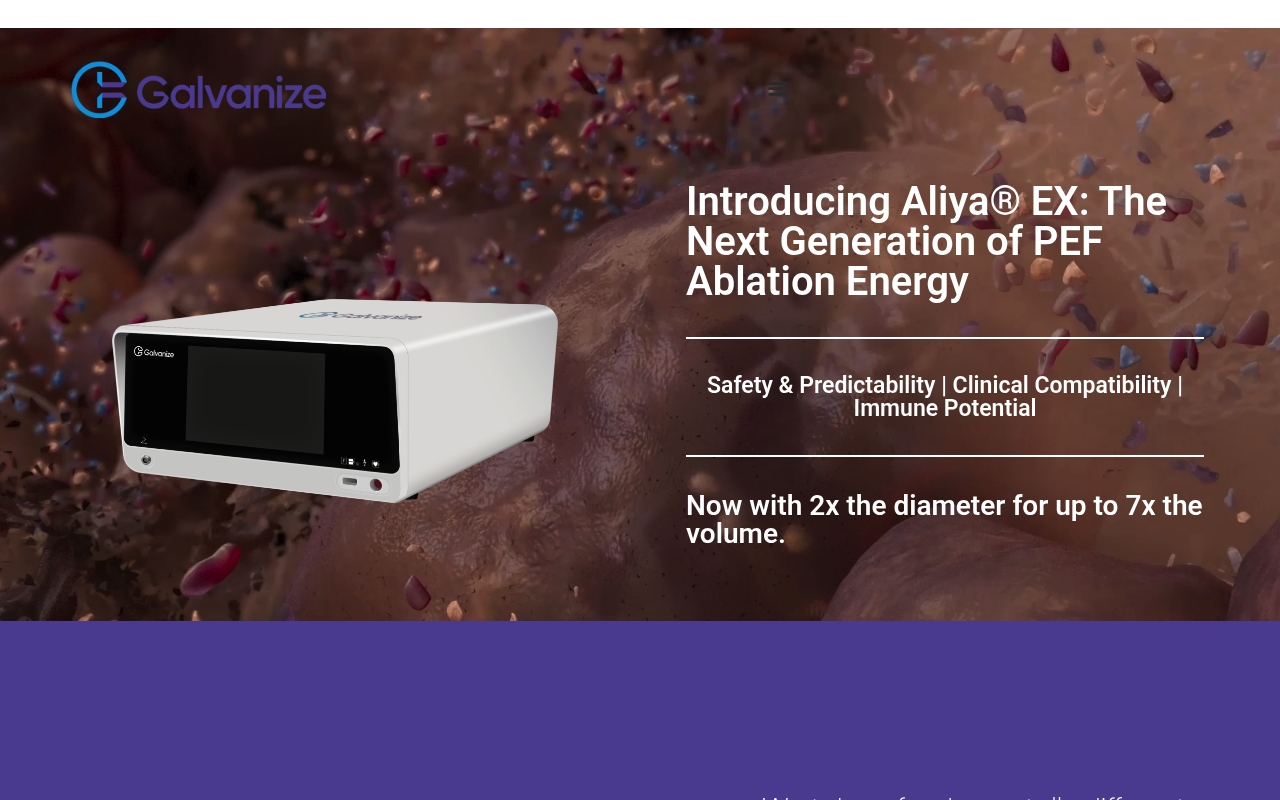 Galvanize Therapeutics website