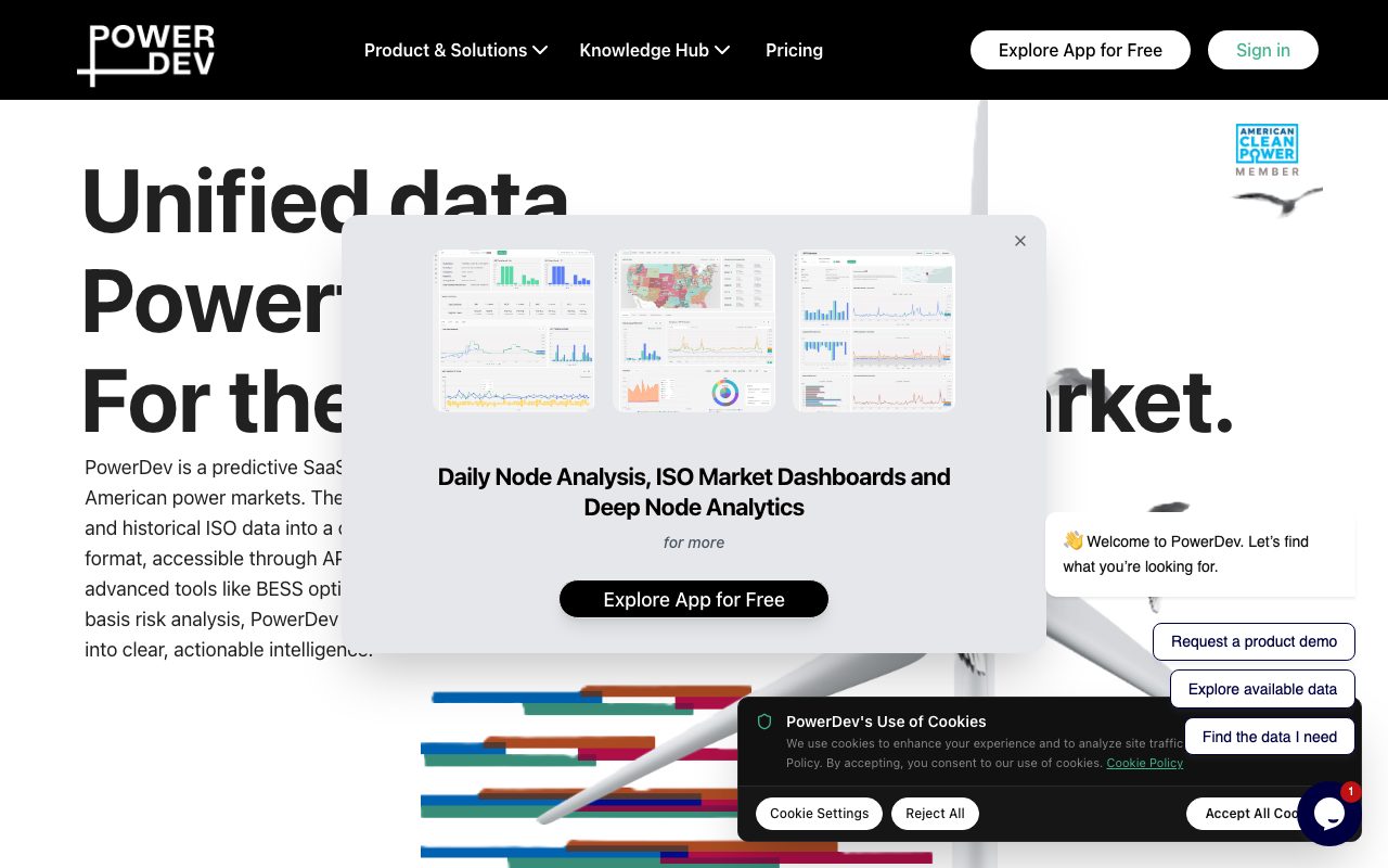 PowerDev website