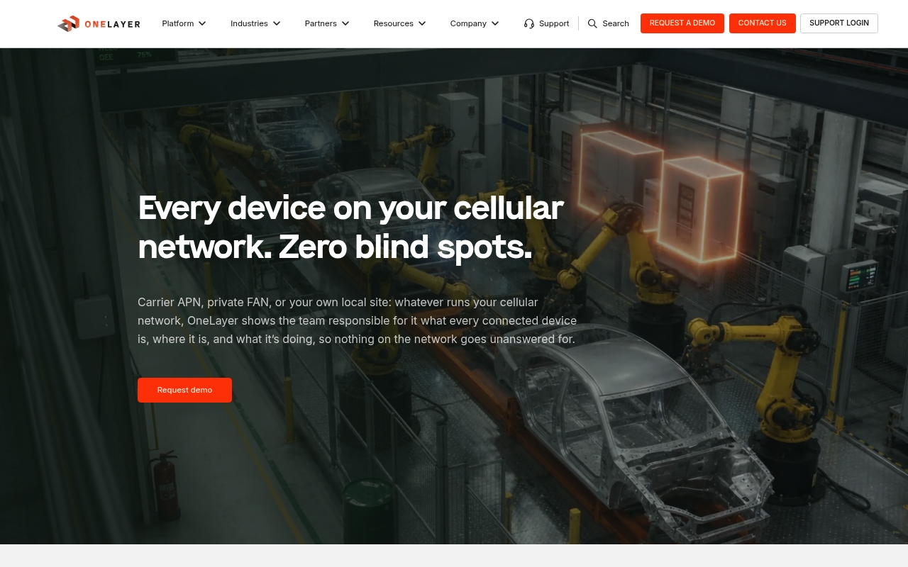 OneLayer website