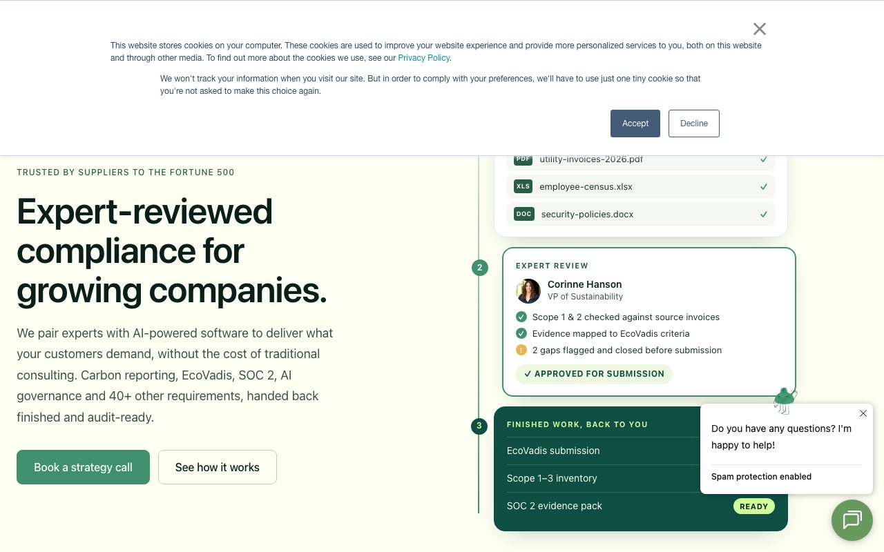 Green Places website