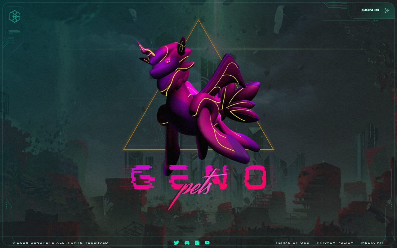 Genopets website