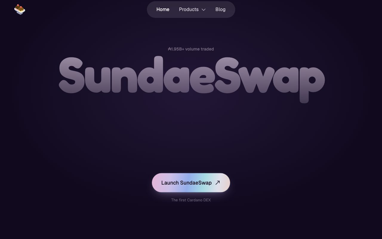 SundaeSwap Labs website