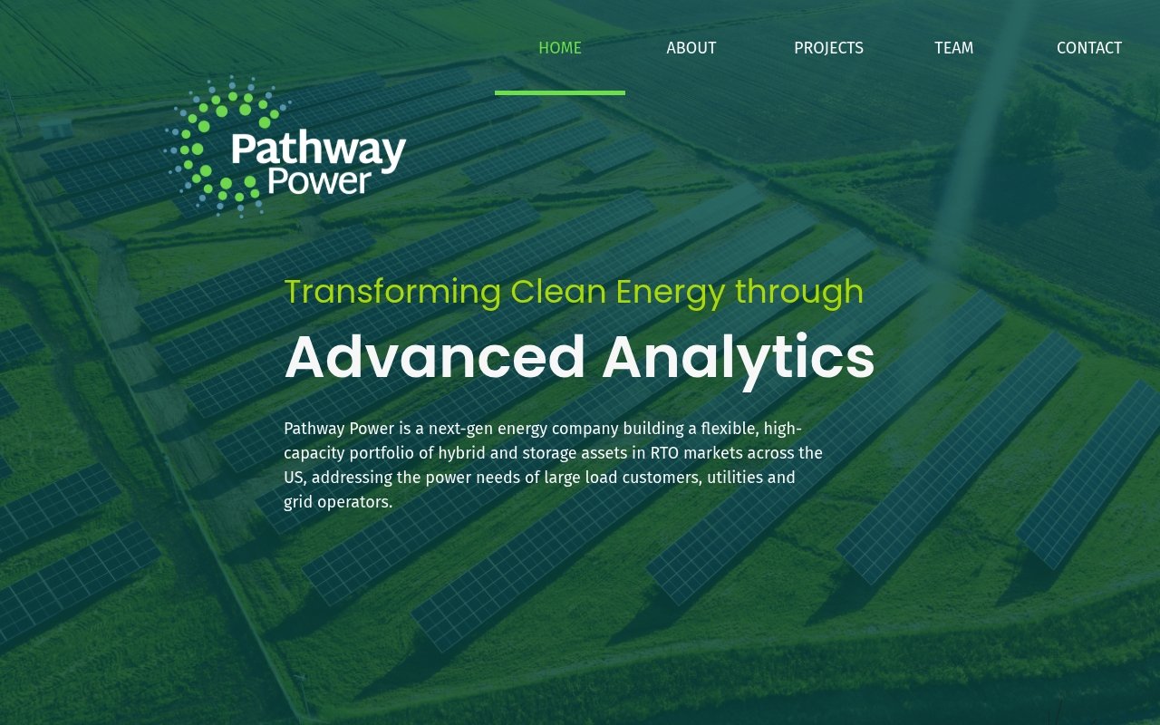 Pathway Power website