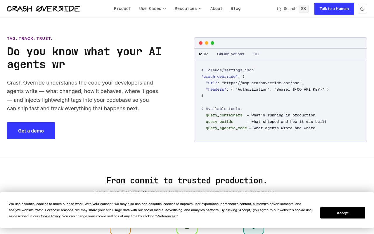 Crash Override website