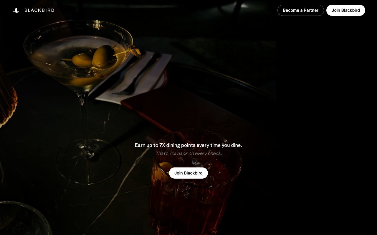 Blackbird website
