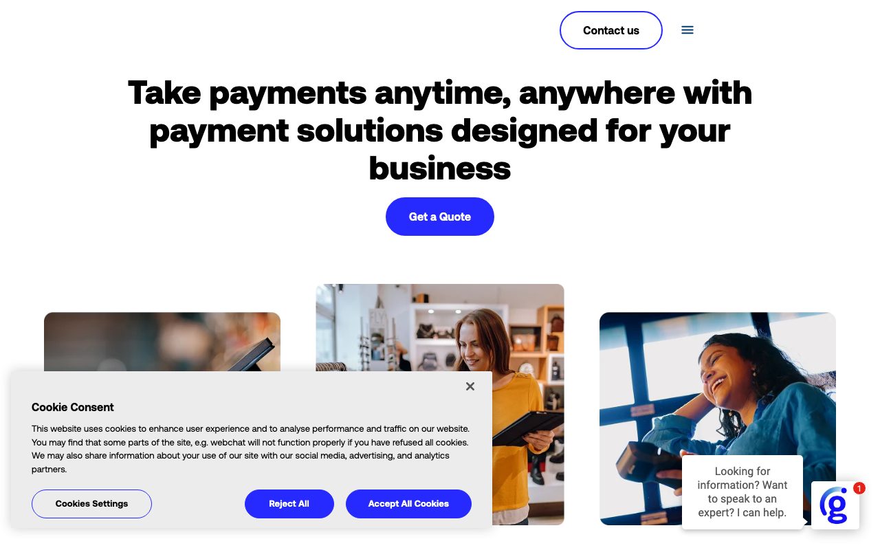 Global Payments website