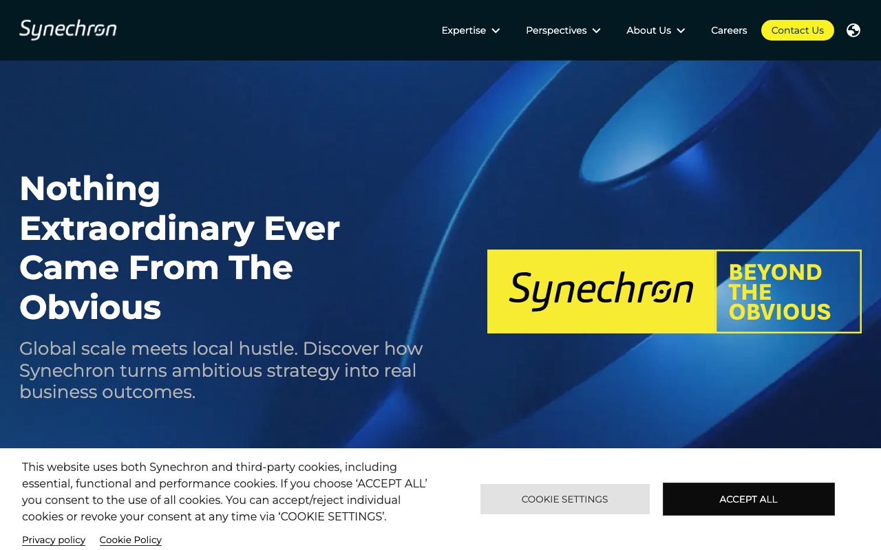 Synechron website