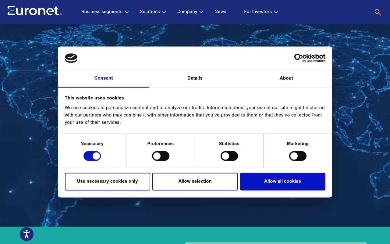 Euronet website