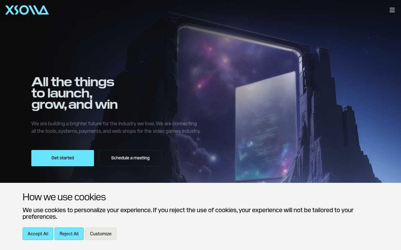 Xsolla website