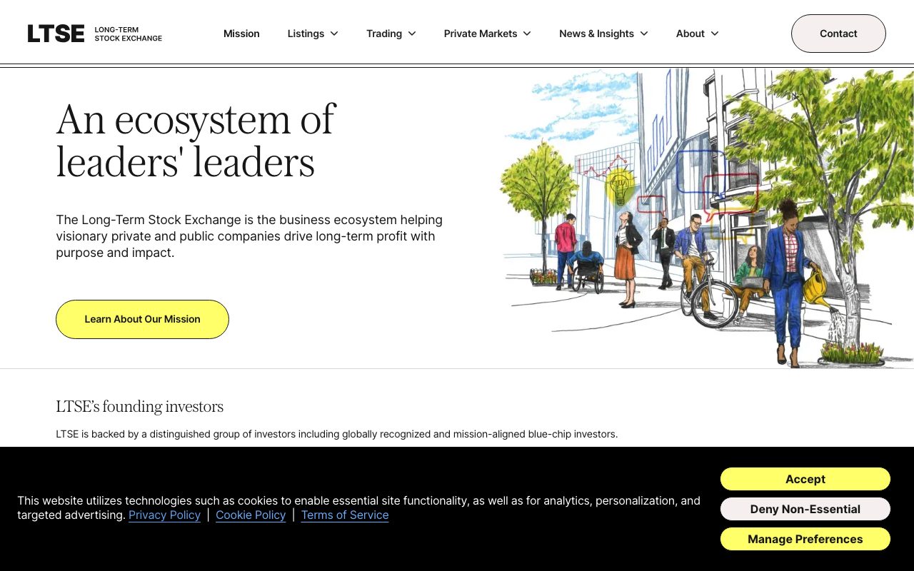 LTSE website