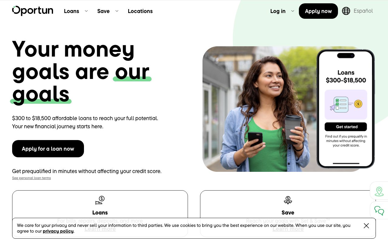 Oportun website