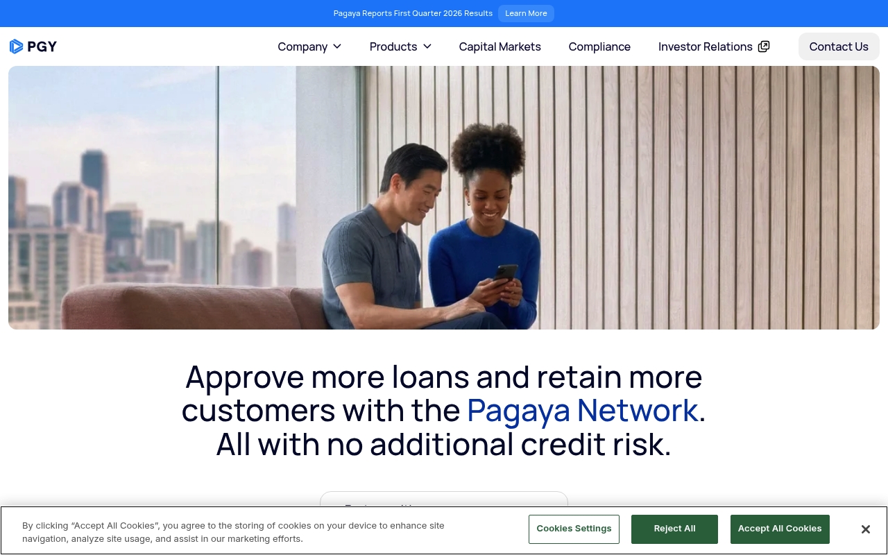 Pagaya website