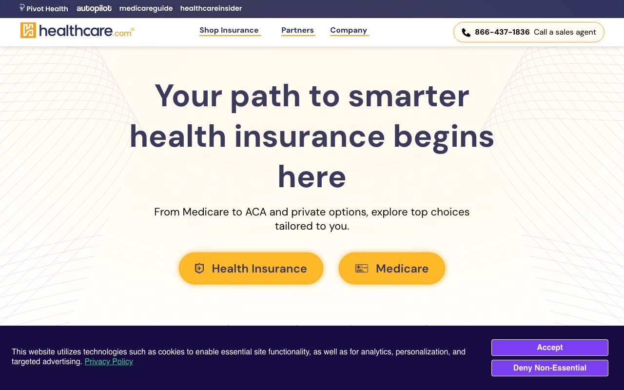 Healthcare website
