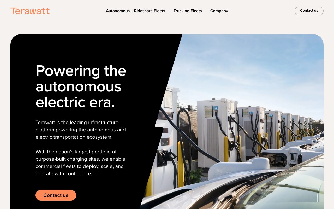 TeraWatt Infrastructure website