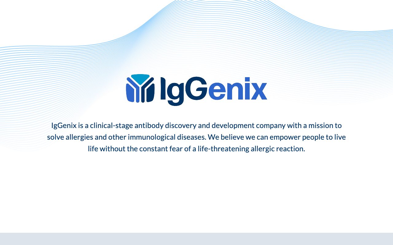 IgGenix website