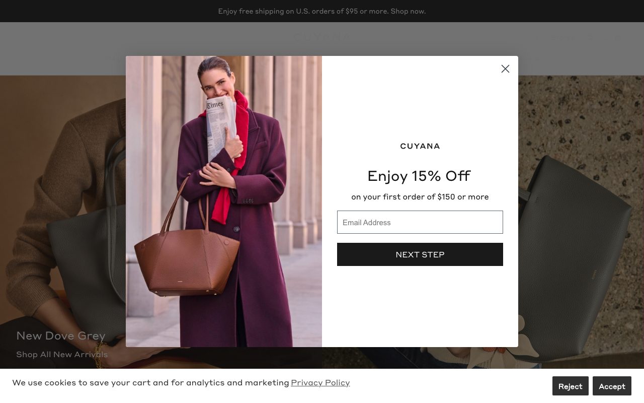 Cuyana website