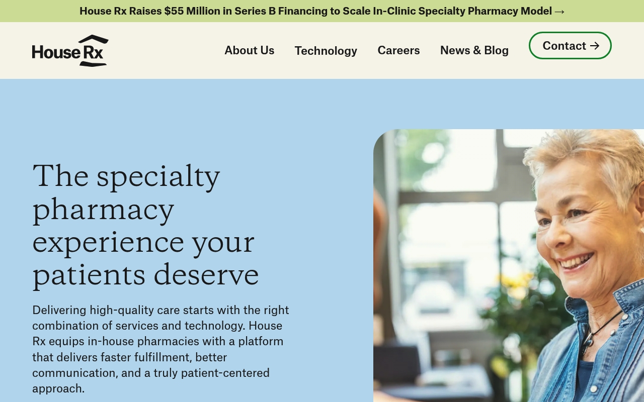 House Rx website