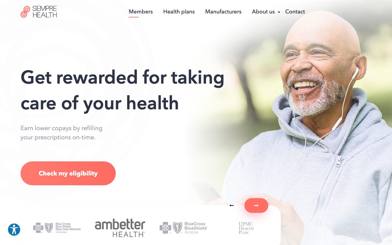 Sempre Health website