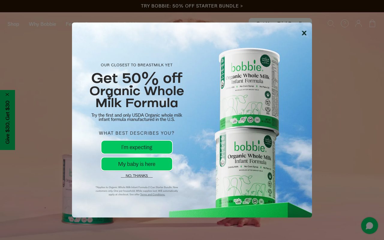 Bobbie website