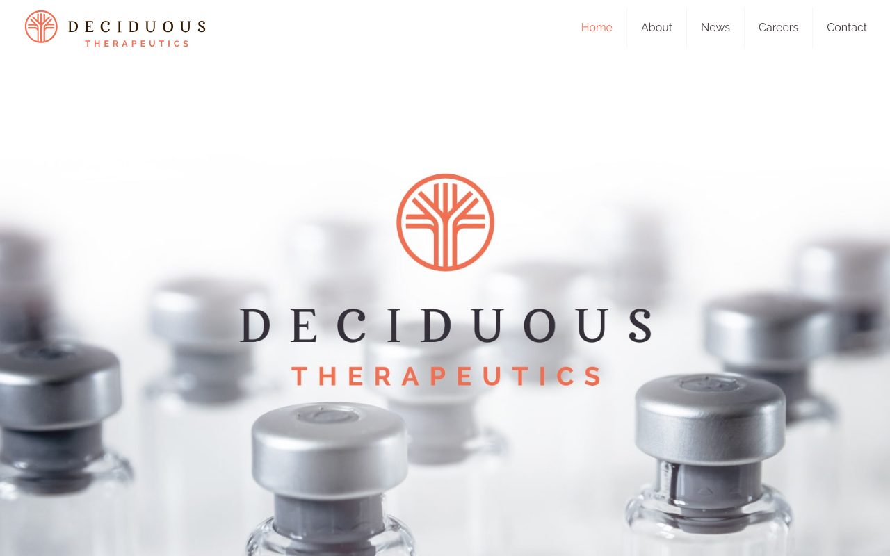 Deciduous Therapeutics website