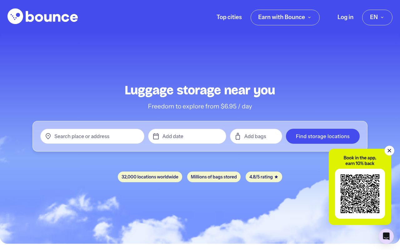 Bounce website