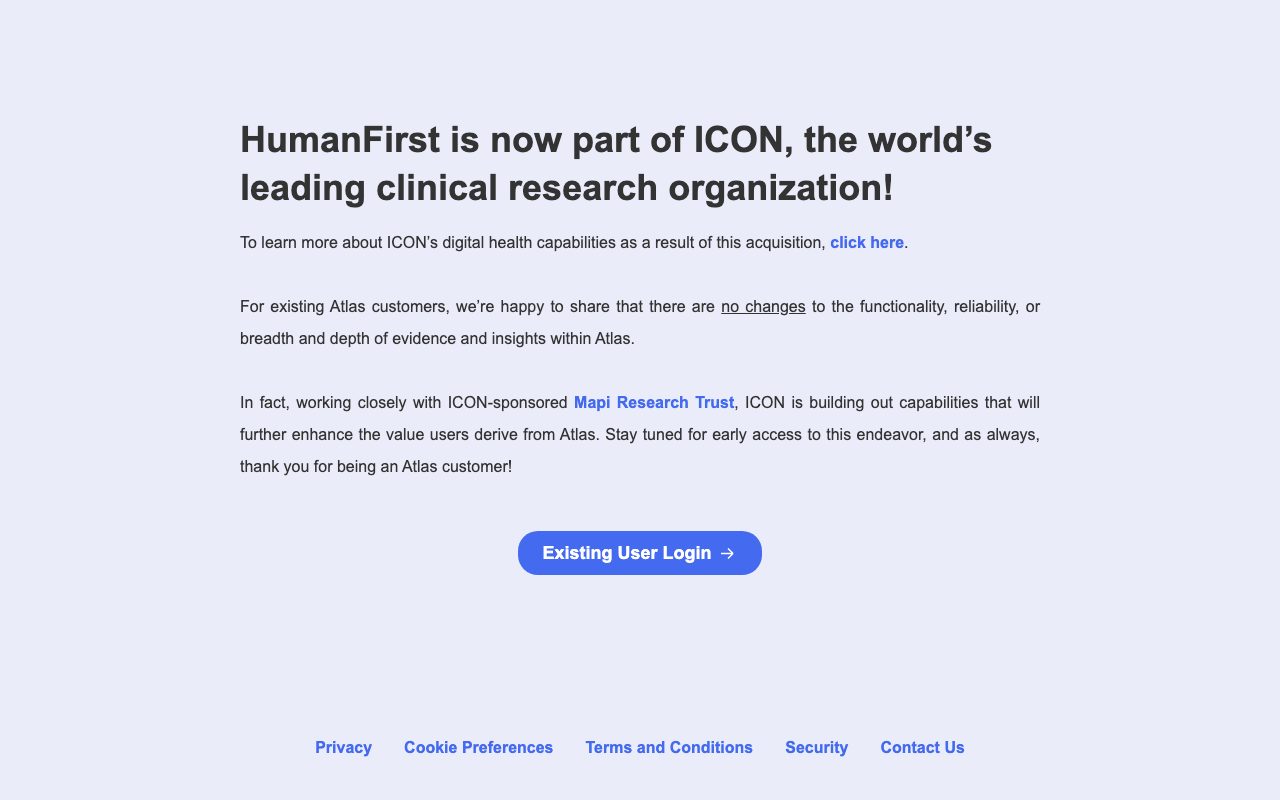HumanFirst website