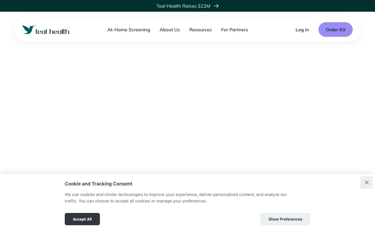 Teal website