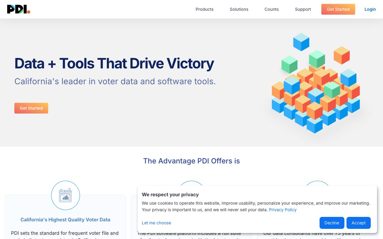 PDI website