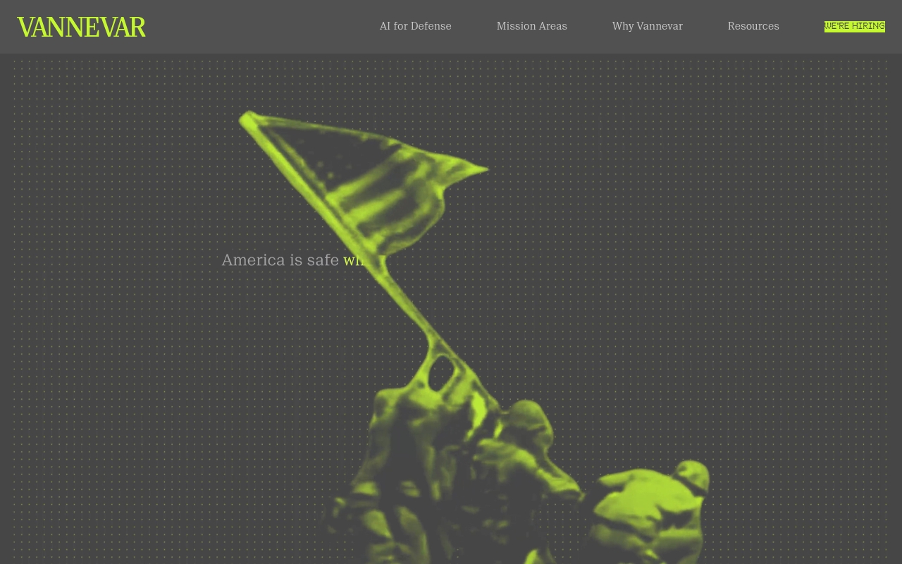 Vannevar Labs website
