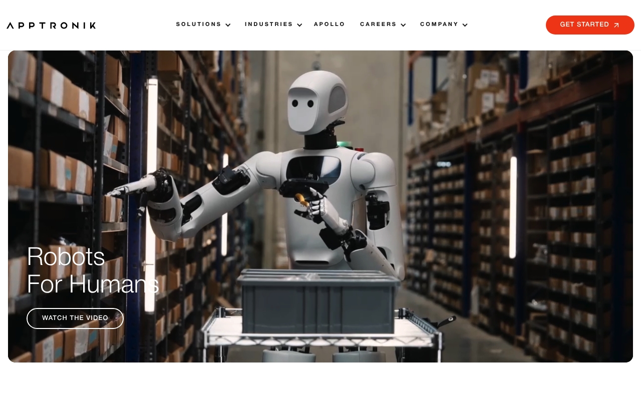 Apptronik website