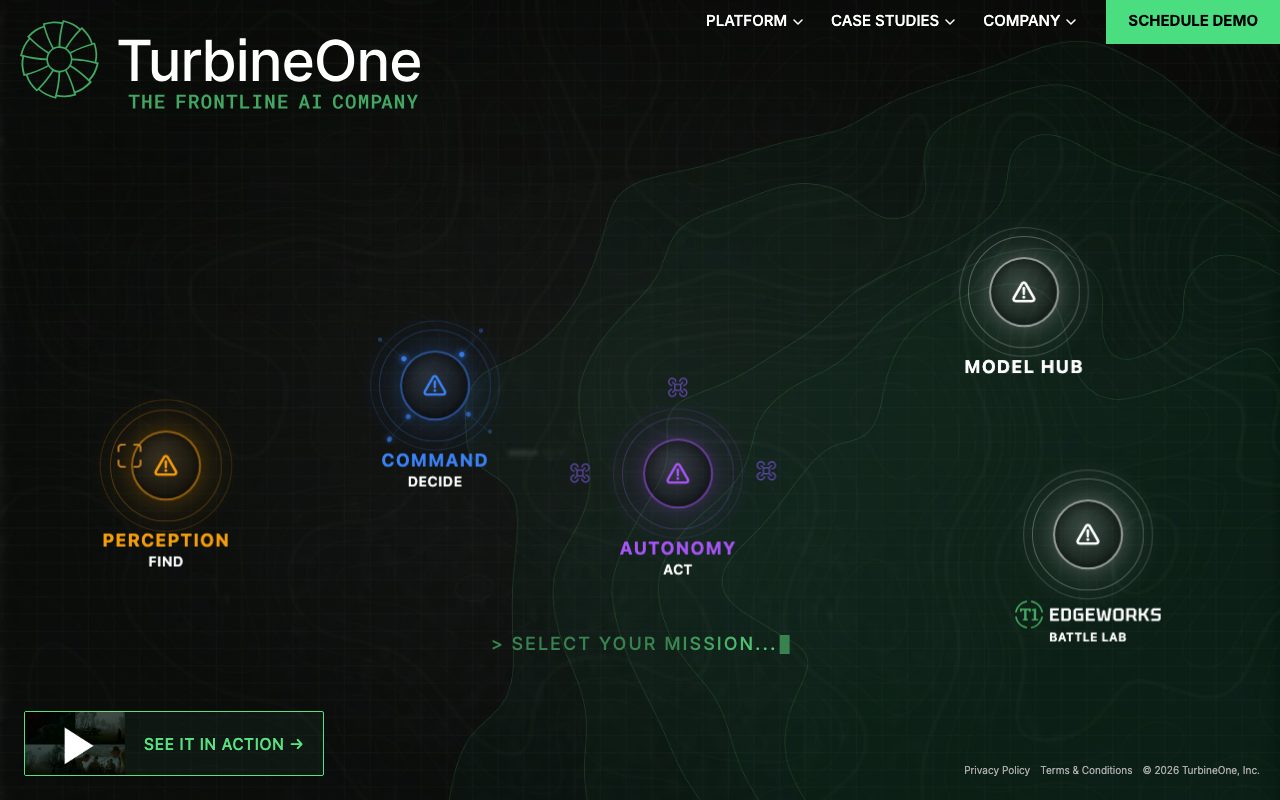 TurbineOne website