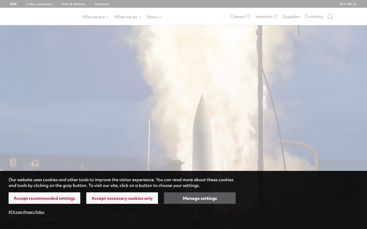 Raytheon Technologies website