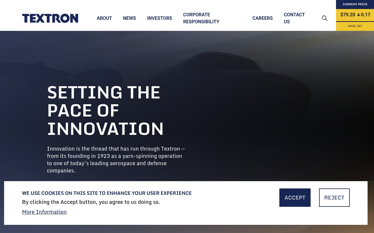 Textron website