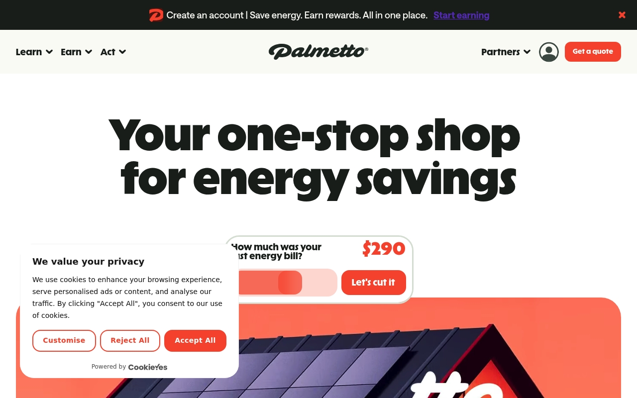 Palmetto website