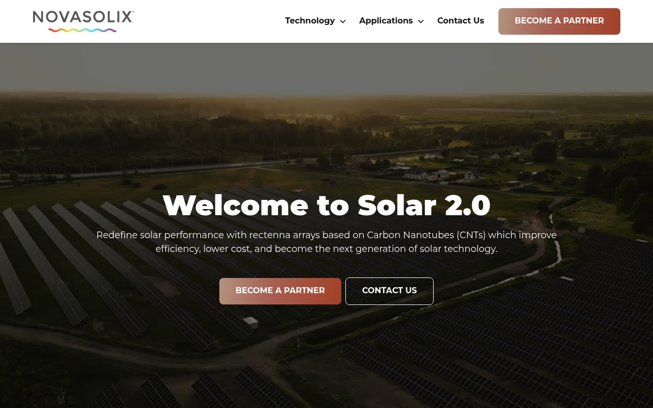 NovaSolix website