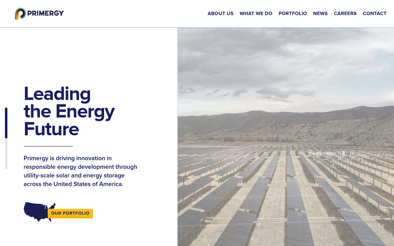 Primergy Solar website