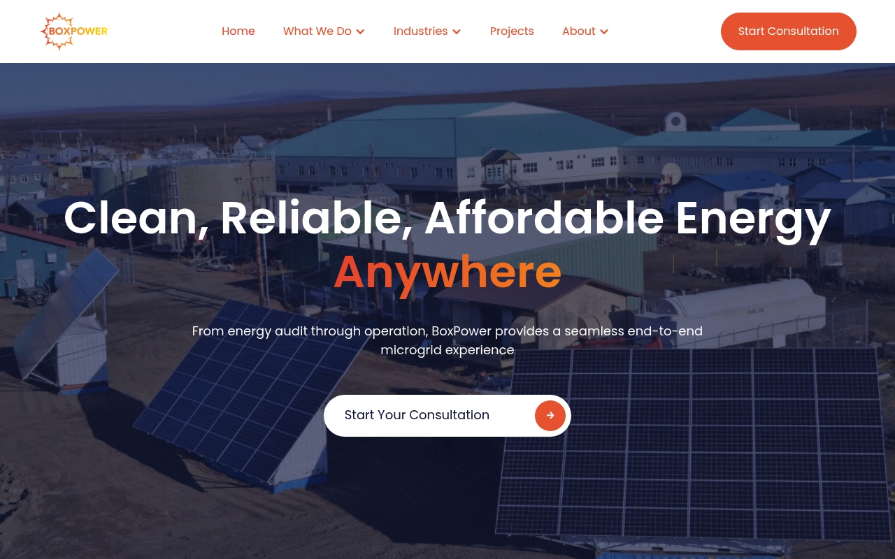 BoxPower website