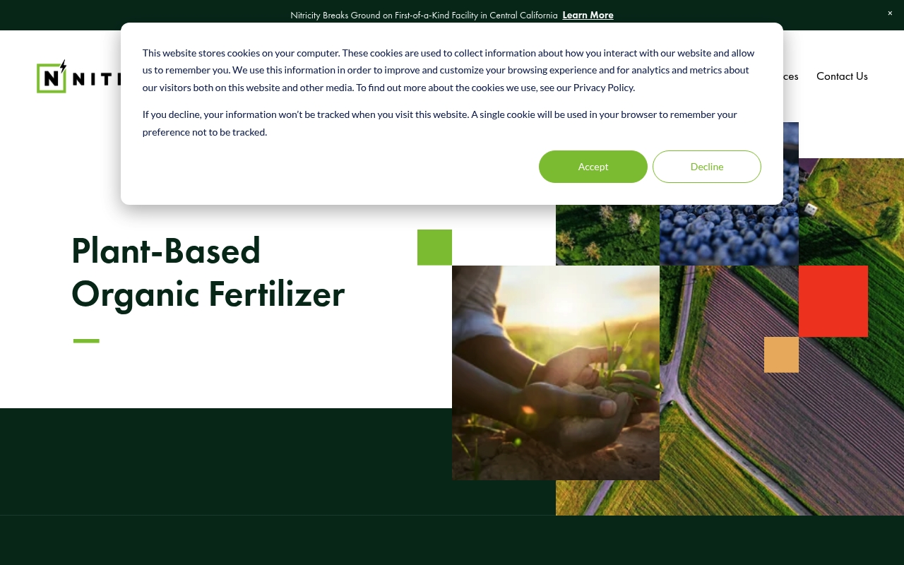 Nitricity website