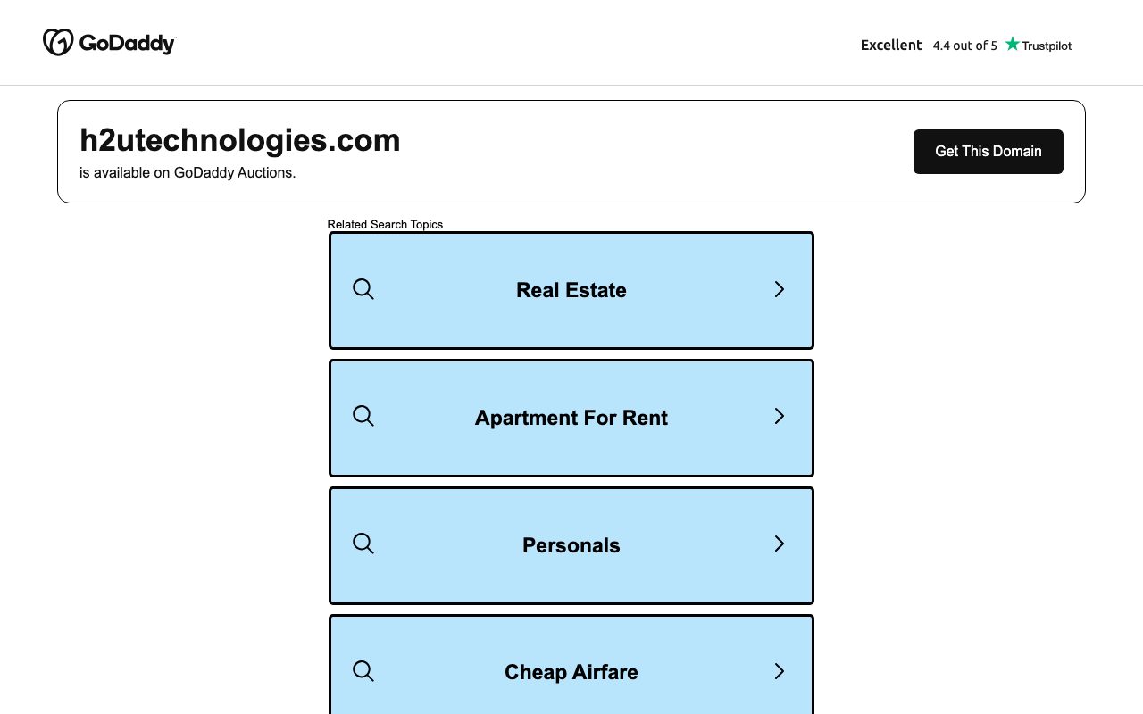 H2U Technologies website