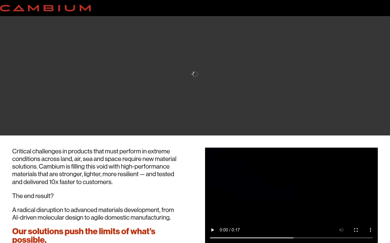 Cambium website