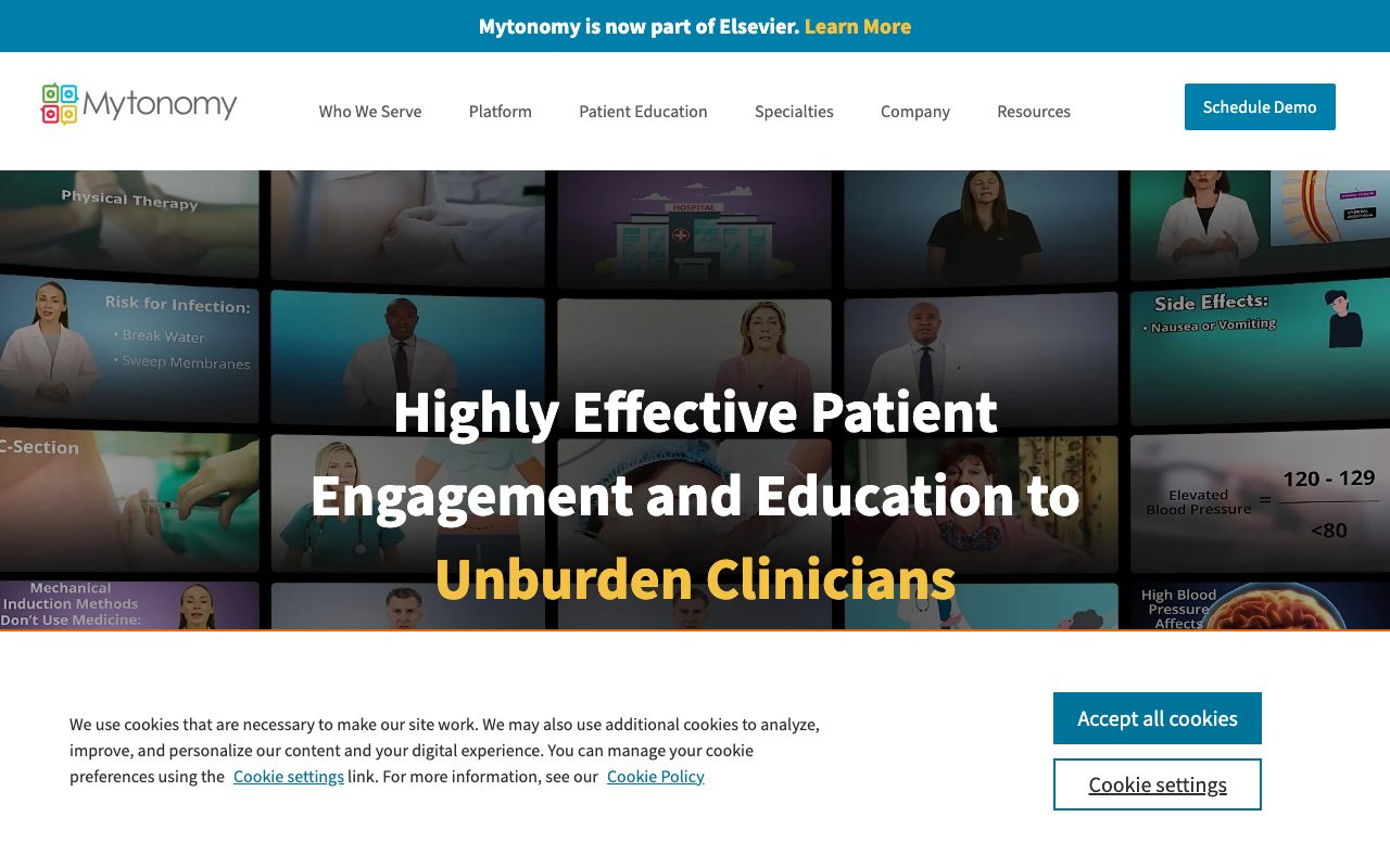 Mytonomy website