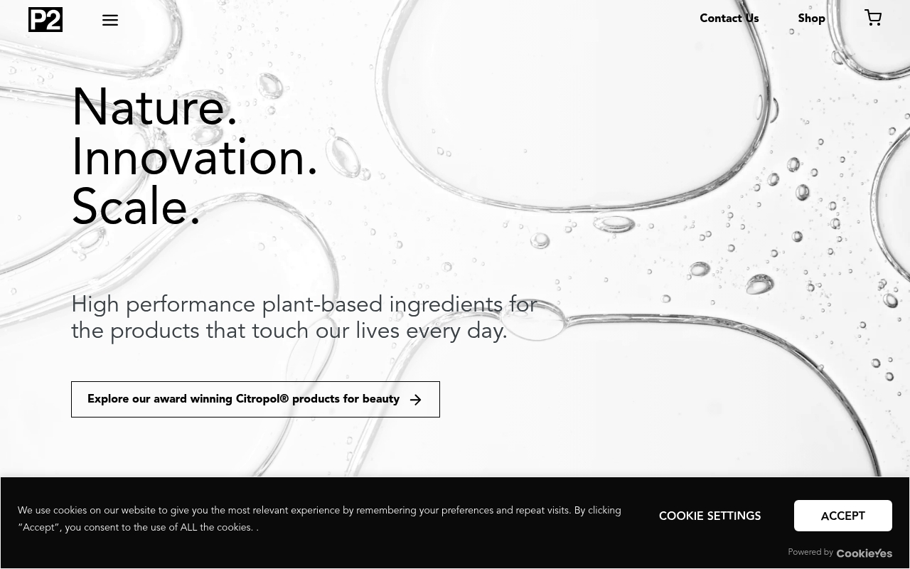 P2 Science website