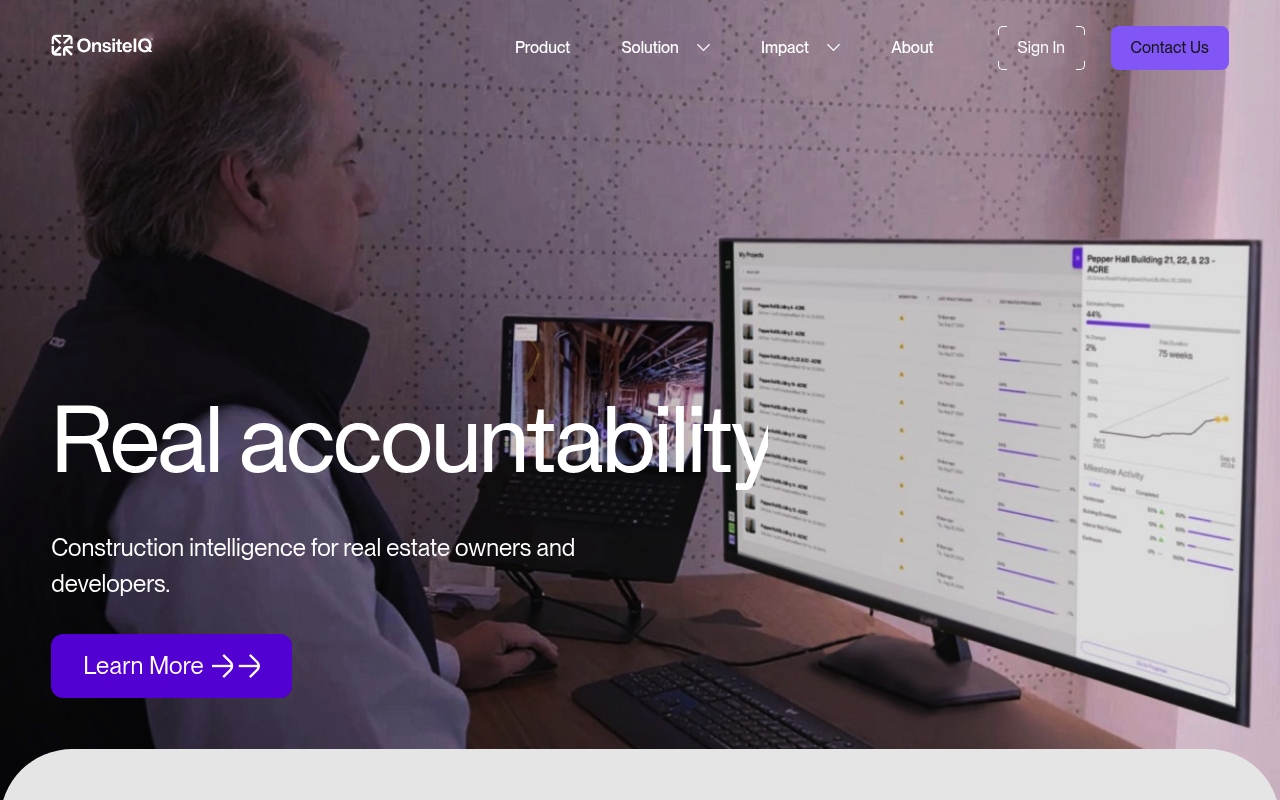 OnSiteIQ website