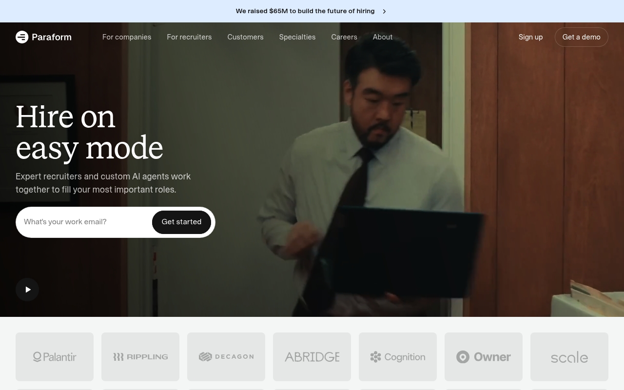 Paraform website