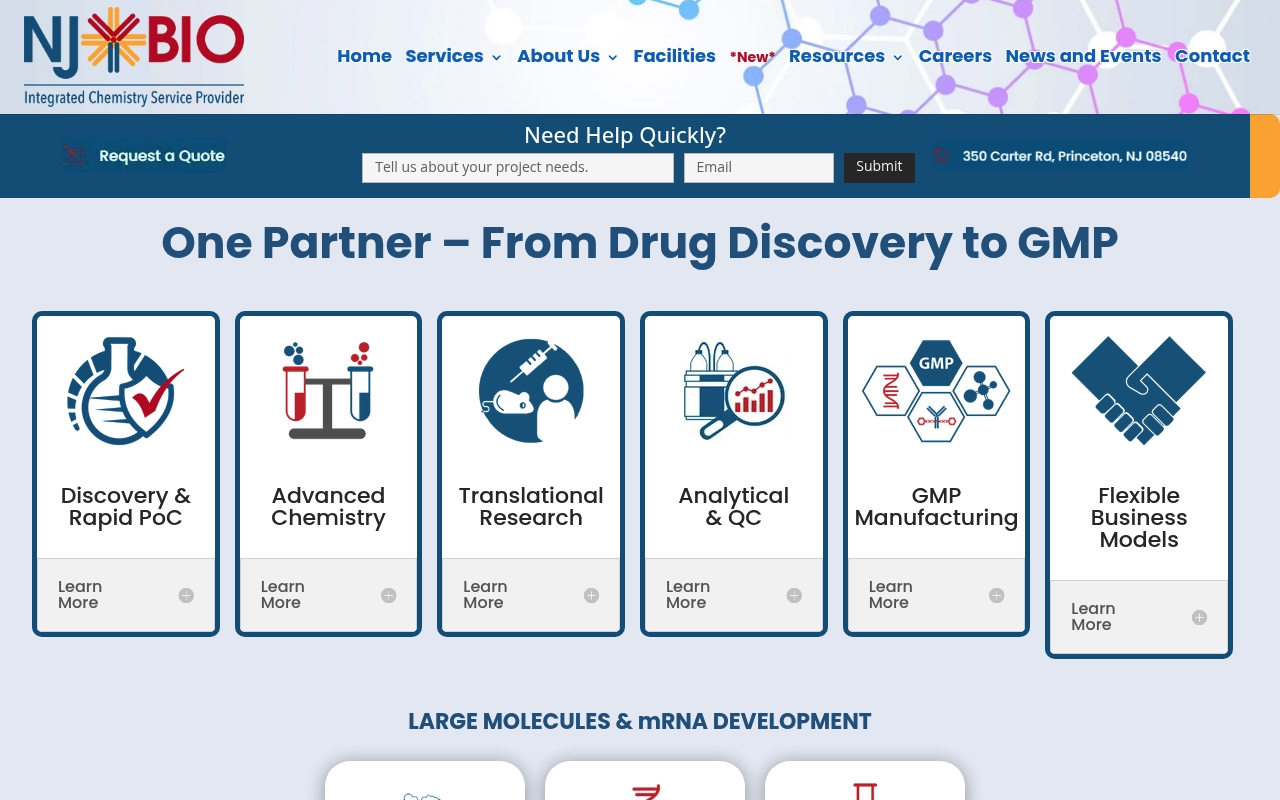NJ Bio website