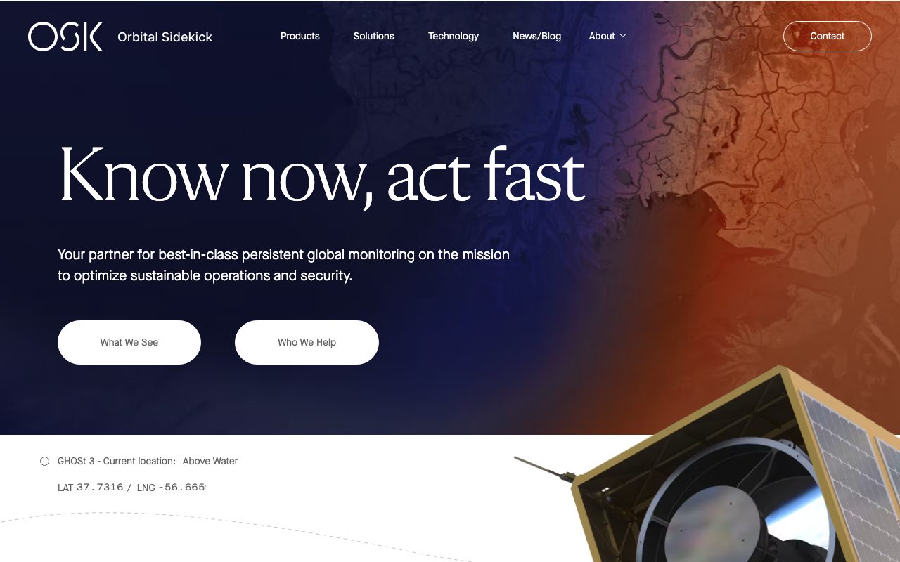 Orbital Sidekick website