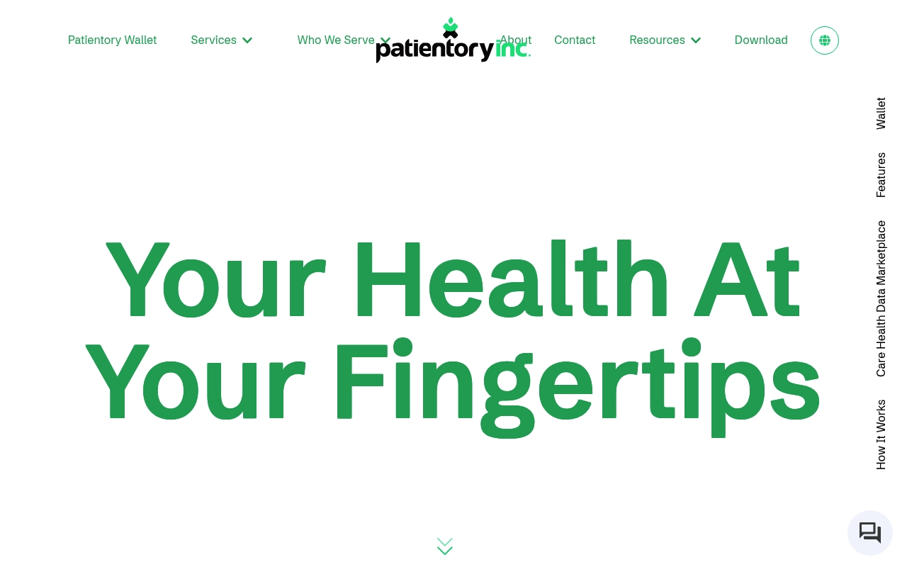 Patientory website